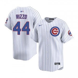 Anthony Rizzo #44 Chicago Cubs Baseball Jersey | Limited Men White Stitched Edition 54S17M28