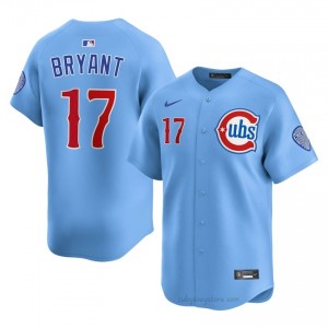 CHC Cubs Kris Bryant #17 Blue Men Baseball Jersey | 2026 Season Exclusive 0483S140