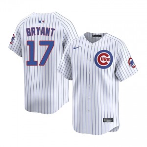 #17 Kris Bryant MLB Men Baseball Jersey | Cubs White Fan Gear 7C1Xo137
