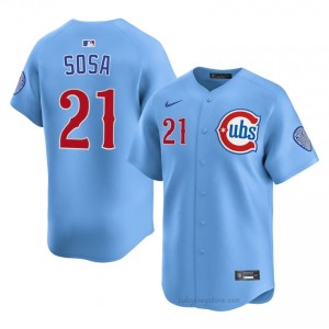 #21 Sammy Sosa Classic Men Baseball Jersey | Cubs Blue Fan Gear KI43f429