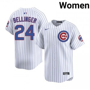 #24 Cody Bellinger Exclusive Women Baseball Jersey | Cubs White Fan Gear 1OX2NC22