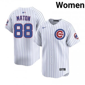 MLB Phil Maton #88 Chicago Women Baseball Jersey | White Wrigleyville Pride Edition lN0Bk560