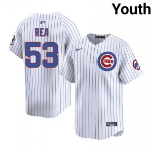 Colin Rea #53 Chicago Cubs Baseball Jersey | Authentic Youth White Stitch Edition 7M7lC229