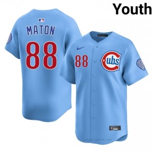 CHC Cubs Phil Maton #88 Blue Youth Baseball Jersey | 2026 Season Limited WI24b231