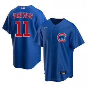 Exclusive Yu Darvish #11 Chicago Men Baseball Jersey | Royal Wrigleyville Pride Edition 18q7D544